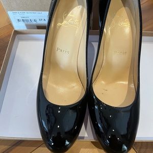 Louboutin- Simple pump 100 patent calf